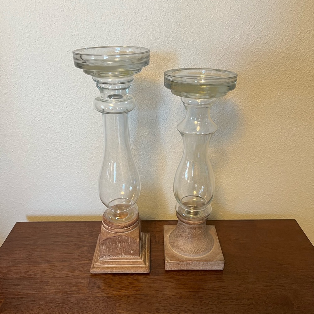 NEW Mud Pie Candleholders